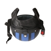 Moto Scooter Open Face Demi casque de cuir avec visière UV Lunettes Retro Vintage Style 54-60cm