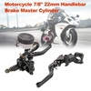 Moto universelle 7/8 `` 22mm guidon frein maître-cylindre levier d