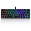 Motospeed CK67 67 touches clavier mécanique filaire RGB effet lumineux ABS Keycap Kailh bleu commutateurs câble de données détachable noir