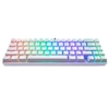 Motospeed CK67 67 touches clavier mécanique filaire RGB effet lumineux ABS Keycap Kailh bleu commutateurs câble de données détachable noir