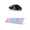 Motospeed CK96 104 Clé USB Clavier Mécanique Rétro-Éclairage + V30 Filaire Optique USB Gaming Mouse