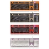Motospeed K10 ergonomique Multimédia Illuminated Professional Esport Gaming Keyboard arc-en-respiration LED rétro-éclairé 104 Clés USB filaire