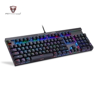 Motospeed V20 Filaire Optique USB Gaming Mouse + CK103 104 Clé NKRO USB Filaire RGB Rétro-Éclairé Mécanique Gaming Clavier + Non-Slip En Caoutchouc Ordinateur Gaming Mouse Pad