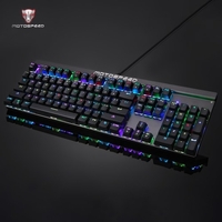 Motospeed V20 Filaire Optique USB Gaming Mouse + CK103 104 Clé NKRO USB Filaire RGB Rétro-Éclairé Mécanique Gaming Clavier + Non-Slip En Caoutchouc Ordinateur Gaming Mouse Pad