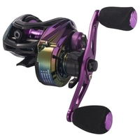 Moulinet de pêche coloré 19 + 1 BB 8.1: 1 moulinet de pêche Baitcasting moulinet de pêche ultra léger et lisse