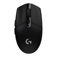 Mouse de jeu sans fil Logitech G304 LIGHTSPEED 12000DPI avec 6 clés programmables pour ordinateur portable