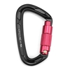 Mousqueton avec porte de verrouillage automatique Clips de mousqueton robustes 24KN pour hamacs Camping randonnée sac à dos