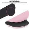 Mousse mémoire clavier repose-poignet tapis de souris ensemble clavier tapis de souris avec tissu Lycra base en caoutchouc antidérapante noir