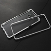 Métal-cerclée de téléphone portable cas verre trempé protection d