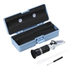 Mètre de concentration de sucre Réfractomètre portable Mètre Réfractomètre ATC portable Densimètre 0-32% Boissons de poche optiques Testeur de concentration de sucre