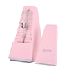 Métronome mécanique Rythme Bell-Ring Coque en plastique ABS Pendule en acier Métronome de style pyramidal