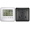Multi-fonctionnel Station météorologique sans fil Horloge numérique LCD Intérieur Extérieur thermomètre hygromètre Calendar Alarm Moon Phase Display