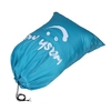 Multi-fonctionnelle grand sac de blanchisserie en nylon pliable sale sac de rangement avec cordon de serrage pour labyrinthe à la maison voyage - bleu