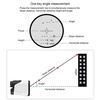 Multifonction Laser télémètre mètre extérieur Golfs télescopes numérique monoculaire télémètre Angle vitesse hauteur outil de mesure avec écran LCD