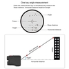 Multifonction Laser télémètre mètre extérieur Golfs télescopes numérique monoculaire télémètre Angle vitesse hauteur outil de mesure avec écran LCD