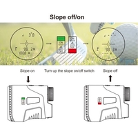 Multifonction Laser télémètre mètre extérieur Golfs télescopes numérique monoculaire télémètre Angle vitesse hauteur outil de mesure avec écran LCD