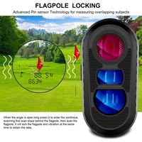 Multifonction Laser télémètre mètre extérieur Golfs télescopes numérique monoculaire télémètre Angle vitesse hauteur outil de mesure avec écran LCD