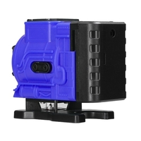 Multifonctionnel 12 Lignes Lumière Verte Niveau Laser 3 ° Machine Auto-nivelante Batterie Au Lithium Rechargeable Outil De Nivellement Autocollant Mural Sol Omnidirectionnel