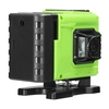 Multifonctionnel 12 Lignes Lumière Verte Niveau Laser 3 ° Machine Auto-nivelante Batterie Au Lithium Rechargeable Outil De Nivellement Autocollant Mural Sol Omnidirectionnel