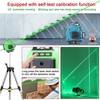 Multifonctionnel 16 lignes Laser Niveau 3° Auto-nivelable Outil de nivellement de batterie au lithium rechargeable Auto-tanche-mouche Auto-tanche d
