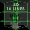 Multifonctionnel 16 lignes vertes Laser Niveau 3° Auto-nidirectionnel Auto-nidirectionnel Auto-Niveau Auto-Niveau Auto-Niveau de sol Auto-Auto-Atiquetage Outils d