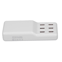 Multifonctionnel Dock De Charge De Téléphone Avec 6 Ports USB Chargeur Apple Téléphone Android iPad Appareil Photo Numérique Dock De Charge Pour Home Office EU Plug
