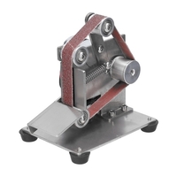 Multifonctionnel Mini ponceuse à bande électrique bricolage Polissage Rectifieuse Machine Cutter Bords Sharpener