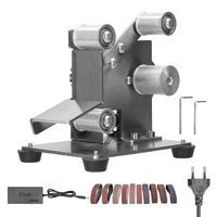 Multifonctionnel Mini ponceuse à bande électrique bricolage Polissage Rectifieuse Machine Cutter Bords Sharpener