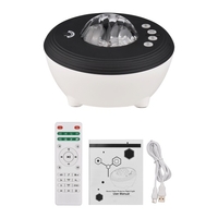 Multifonctionnel Northern Light Aurora Projecteur Veilleuse Galaxy Projecteur BT Musique Haut-Parleur Machine de Son Blanche avec APP Télécommande pour Maison Chambre Fête