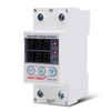 Multifonctionnel réglable tension limite protecteur de courant auto-réinitialisation commutateur double affichage protecteur surtension sous-tension dispositif de protection