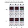 Multifonctionnel réglable tension limite protecteur de courant auto-réinitialisation commutateur double affichage protecteur surtension sous-tension dispositif de protection