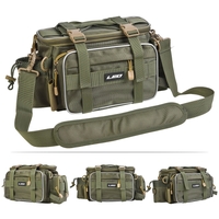 Multifonctionnel Sac de pêche de pêche Sports de plein air unique sac à bandoulière sac à bandoulière sac de taille Pack pêche leurres sac de stockage Utility Gear