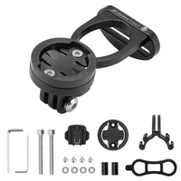 Multifonctionnel vélo ordinateur caméra lampe de poche support de montage avant vélo remplacement de montage pour Garmin Bryton GoPro CATEYE