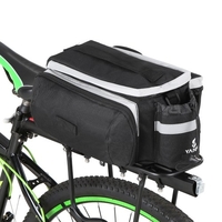 Multifonctionnel Vélo Siège Arrière Sac Vélo Vélo Arrière Rack Tronc Pannier Bagages Porte-Bagages Sac À Main Sac À Bandoulière