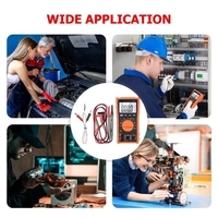 Multimètre numérique intelligent 6000 comptes True RMS LCD rétroéclairage voltmètre ampèremètre