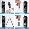 Multimètre numérique Testeur professionnel Mètre Courant alternatif Courant continu Tension Multimetro True RMS Capacitance Temp Detector Multitester