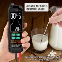 Multimètre numérique Testeur professionnel Mètre Courant alternatif Courant continu Tension Multimetro True RMS Capacitance Temp Detector Multitester