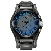 MUNITI Mode Sport Hommes Montre La Vie Résistant à L