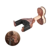 Mur Montage Violon Violon Viole Cintre Crochet Titulaire Gardien Auto Grip Système En Caoutchouc Coussin En Bois Base