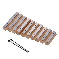 Muslady 10 Notes Xylophone Glockenspiel Instrument de percussion de conception de type Disconnect
