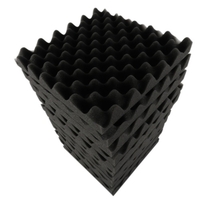 Muslady 12 pièces 30 * 30 * 5 cm panneaux de mousse acoustique oeuf mousse d