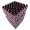 Muslady 12 pièces 30 * 30 * 5 cm panneaux de mousse acoustique oeuf mousse d