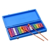 Muslady 15 touches Glockenspiel xylophone Instrument de percussion musical éducatif précoce coloré avec maillets pour le développement de la musique