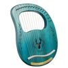 Muslady 16 cordes améliorées Lyre harpe Portable en bois massif harpe instrument de musique à cordes avec clé d