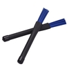 Muslady 2 pièces brosse à tambour bâton 1 paire de baguettes rétractables pour batterie Jazz tambour 15 pièces brosses en Nylon