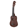 Muslady 21 pouces ukulélé 4 cordes ukulélé petite guitare basse en bois Instrument de musique enfants cadeau noir