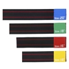 Muslady 4 pièces tambour cymbale muet ceinture charleston anneau élastique cercle ensemble tambour pratique silencieux 14 pouces / 16 pouces / 18 pouces / 20 pouces