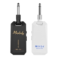 Muslady MD-5G Système de guitare sans fil 5.8G Émetteur et récepteur audio rechargeable Bande ISM pour accessoires d