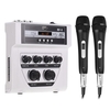 Muslady MF-8 Mini Sound Audio Mixer Stéréo Echo Mixers Dual Mic Inputs Support BT Recording MP3 Function