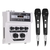 Muslady MF-8 Mini Sound Audio Mixer Stéréo Echo Mixers Dual Mic Inputs Support BT Recording MP3 Function